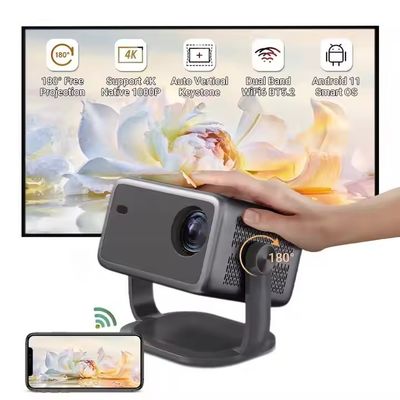 Bom preço HDMI Led Kids Educação Teatro DLP Projetores 4k 1080p Full HD ODM on-line