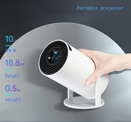 Bom preço IP5X Quad Core Portable Mini Pico Projector Recarregável LED Laser DLP 4K on-line