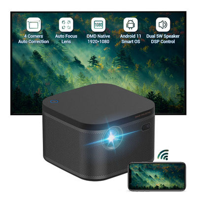 Bom preço 700ANSI 1080P Wifi Smart Mini Projector DLP LED para apresentações OEM on-line