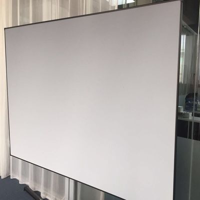 Bom preço HDM1 Retrátil Cinema Auditório Projector Screen Nano Alumínio HD on-line