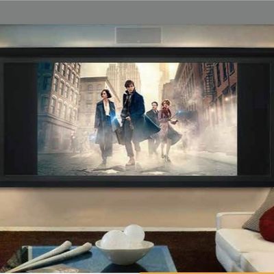 Bom preço Large Multimedia Interactive Projector Screen Pull Down para sala de aula personalizado on-line