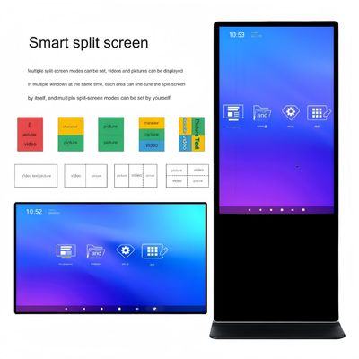 Bom preço Ecrã LCD externo de montagem de parede de publicidade touch screen 55 polegadas on-line