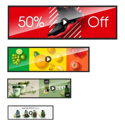 Bom preço VGA Digital Signage LCD Advertising Screen Monitor 240V 1920x1080 on-line