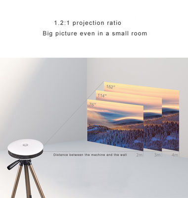 Bom preço Cinema Digital Personalizado HD 720p WXGA Led Projector 4k 3D DLP Office UFO em forma on-line